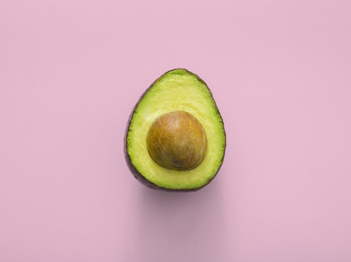 Ripe organic avocados