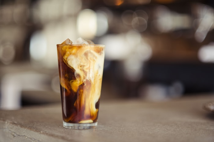 Cold brew coffee bottle